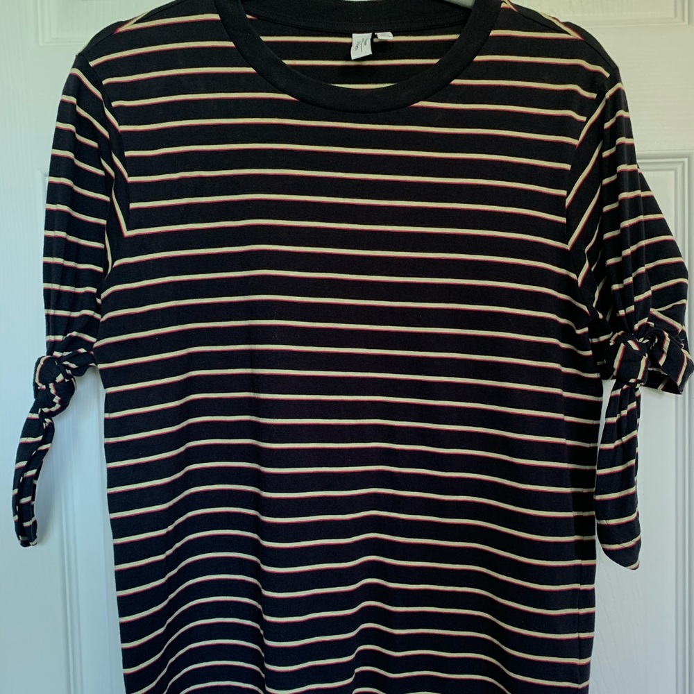 Navy Striped T-shirt